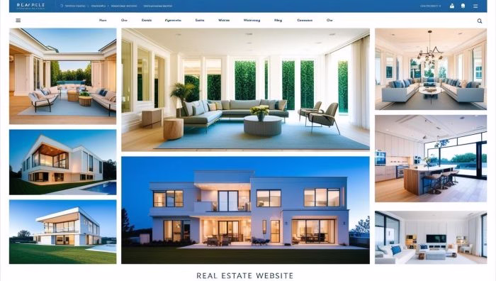 Hızlı yüklenen, SEO uyumlu ve performans odaklı emlak web sitesi.