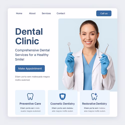 Diş kliniği Google yorum yönetimi ve artırma hizmeti